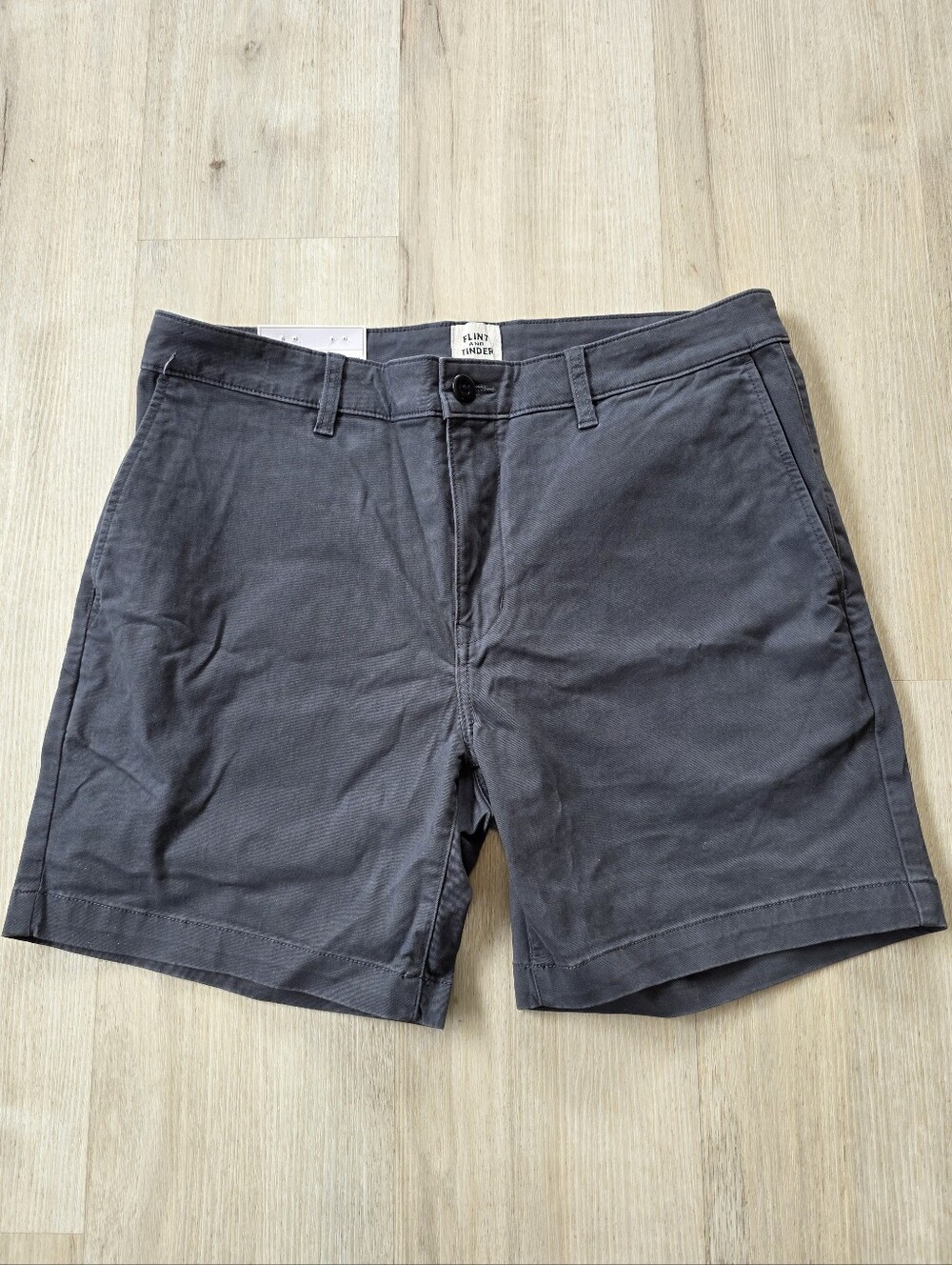 Flint and Tinder Men's Chino Shorts Size 34 Gray